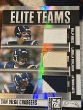 SAN DIEGO CHARGERS - 2006 DONRUSS ELITE TEAMS #23/25 TOMLINSON GATES BREES Read