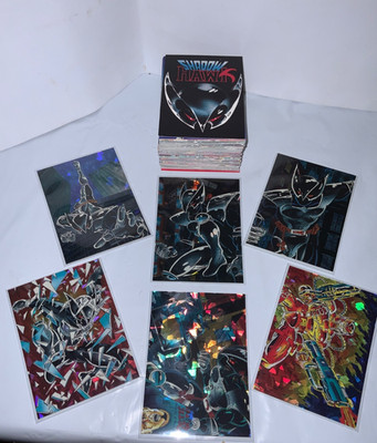 Shadowhawk Base Card Set 90 Cards Comic Images 1992 Shadow Hawk + 6 Chase Cards