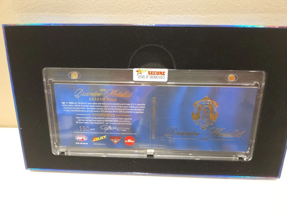 #150/150 Graham Moss 2024 Brownlow Booklet Last One Off The Production Line - image 2 of 2