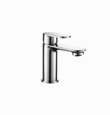 NOVA Mono Basin Mixer Tap | Modern Chrome Bathroom Sink Mixer | Basin Tap