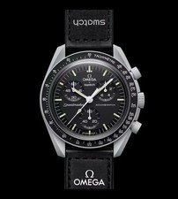 NEW Swatch x Omega Bioceramic Moonswatch Mission To The Moon Watch W/receipt