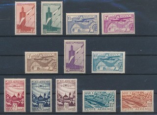 ML08000 Marruecos correo aéreo sellos lote fino MNH