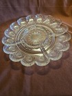 Vintage Brockway American Concord Glass Divided Plate — photo 1