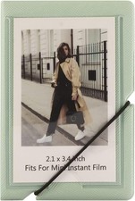 Mini Instant Film Photo Album for Fujifilm Instax Mini Polaroid 2x3 Mint Green