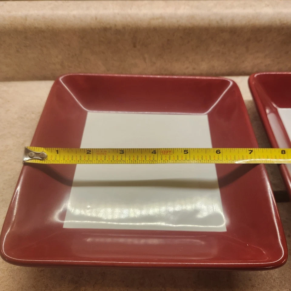 Plato Cuadrado 7" Simple Additions Blanco/Arándano Mimado Chef Foto 3 de 3