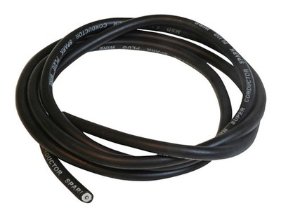 MSD Black Super Conductor Spark Plug Wire Heat Resistant 300� Bulk 40 - 50 ohms