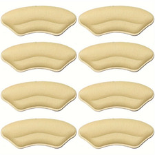 2 Pack Heel Pads for Too Big Shoes Self-Adhesive Heel Protectors Heel Inserts Im