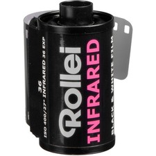 Rollei Infrared 400 Black and White Negative Film 35mm Roll Film, 36 Exposures 