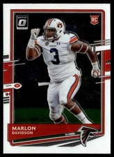 2020 Donruss Optic Marlon Davidson Atlanta Falcons #135