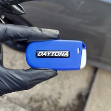 BLUE DODGE DAYTONA CHARGER CHALLENGER KEY FOB WITH LOGO(SHELL ONLY!!!)