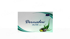 Dermadew Acne Soap 75gms 2.6oz for improving skin texture and tone Pack of 4 