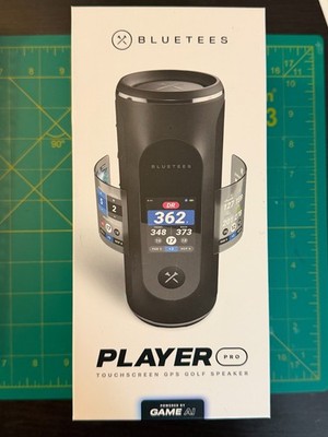 New 2026 Blue Tees Player Touch Pro Touch Screen GPS Golf Speaker Ai Enhanced