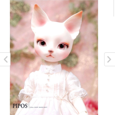 pipos doll Charlotte Basic edition2 Full Set w/ Glass Eyes 