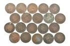 Lot 20 1800's 1890-1899 Indian Head Penny Cents US Coin Collection 2/5 Roll *288