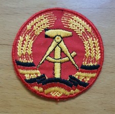 DDR Sport Abzeichen Aufn&auml;her gestickt ungetragen Wappen