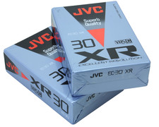 JVC Lot 2 cassette VHS-C pour