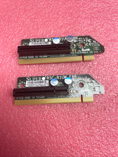 2X Supermicro RSC-R1UW-E8R 1U WIO PCI-Express 97V Riser Card