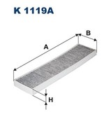 Filtron Innenraumfilter K 1119A Aktivkohlefilter FüR Mini R50 R52 R53 Cooper One