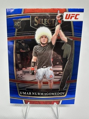 2022 Panini Select UFC - Concourse Umar Nurmagomedov #81 Blue (RC)