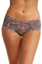 Hanky Panky Women's Printed Signature Lace Boyshort Instinct Size M L88936