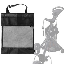 Golf Push Cart Storage Bag Holder Portable Outdoor Activities Mesh Organizer for