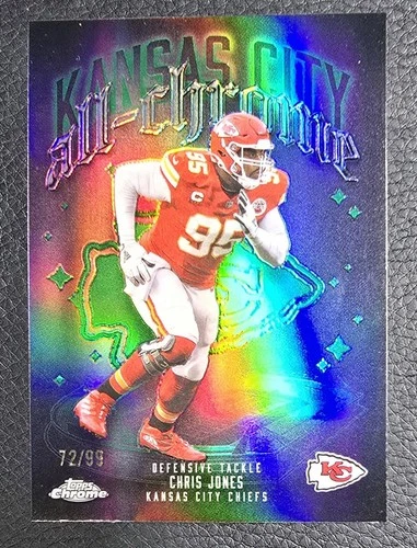 2025 Topps Chrome Chris Jones Base (RAW)