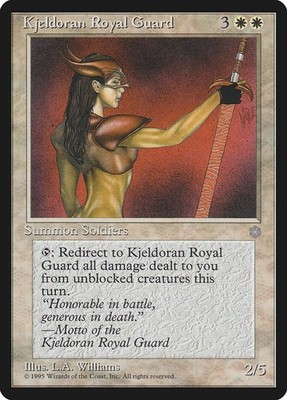 Kjeldoran Royal Guard (038) Ice Age ICE MTG Magic