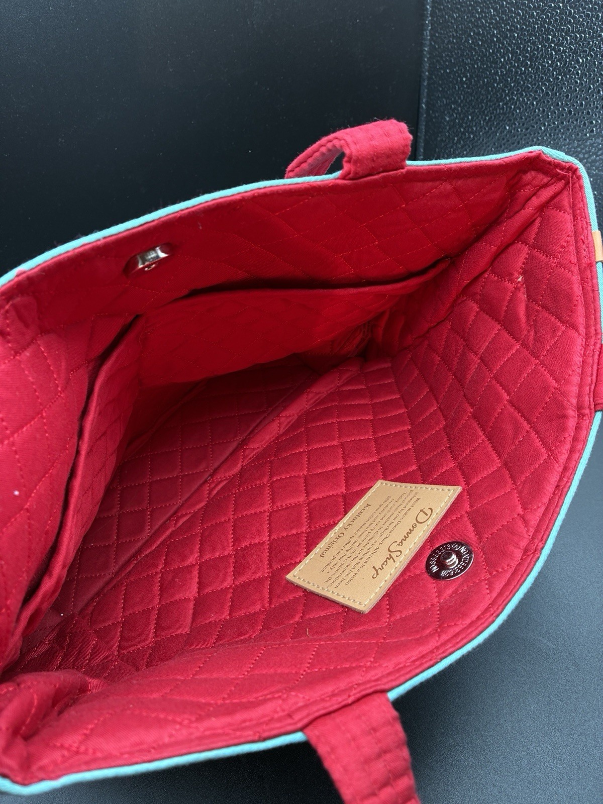 Donna Sharp "Abilene" Quilted Patchwork Look Shou… - image 7