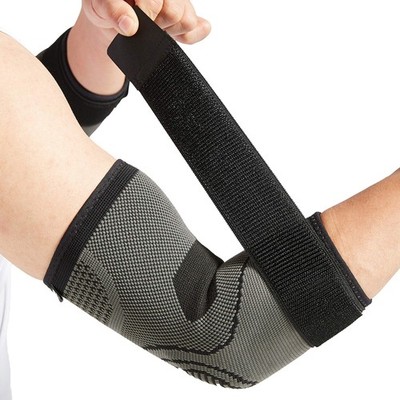 Bodyprox Elbow Brace with Strap for Tendonitis 2 Pack, Medium (Pack of 2)