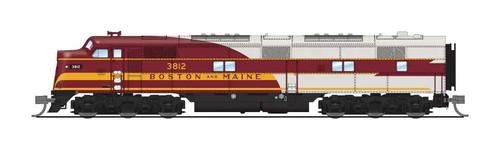 Broadway Limited N EMD E7A Boston & Maine BM #3815 DCC/SND LED 8764 | Zustand: New