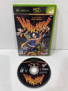Jeu Xbox Whacked! Game Show Gone Wrong - Version PAL UK CIB En Très Bon état