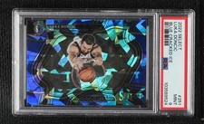 2022 Panini Select Courtside Blue Cracked Ice Prizm Luka Doncic PSA 9 MINT 9l4