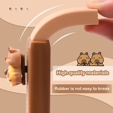 Kawaii Radiergummi Pull-Push Capybara Schulbedarf Kinder Geschenk