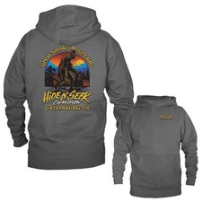 Sasquatch Hide  Seek Smoky Mountains Graphic Pullover Hoodie
