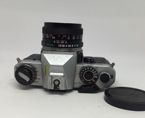 Yashica FX-D QUARTZ 35 mm FILM SLR KAMERA MIT YASHICA Objektiv 50 mm f/1,9 ml 12 - Bild 4 von 6