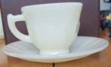 Taza de café y platillo vintage RIGOPAL INDUSTRIA ARGENTINA Fire King-like