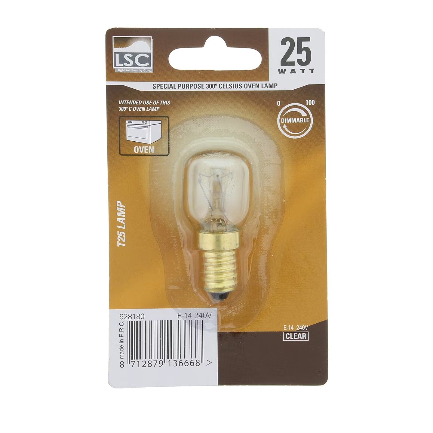 Ampoule E14 25W pour Four / Réfrigérateur Halogène Incandescence 125Lm 55x25mm eBay