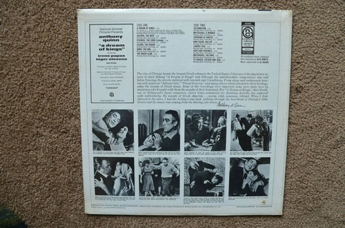 Soundtrack LP "A Dream Of Kings" National General Records (NG1000) SEALED - Imagen 2 de 2