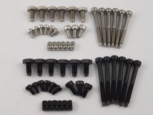 STAINLESS STEEL FLOYD ROSE BRIDGE Upgrade SCREW SETS, Black or Stainless Steel - Picture 4 of 18