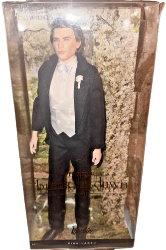 Barbie Collector Ken as Edward in Twilight Breaking Dawn Wedding Doll DamagedBox
