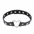 Black Heart Ring Choker | Black Heart Ring Collar, Fashionable Ladies Choker