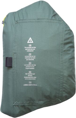 Ronhill Tech Fortify Mens Running Jacket Green Waterproof Hooded Run Breathable - Picture 6 of 10