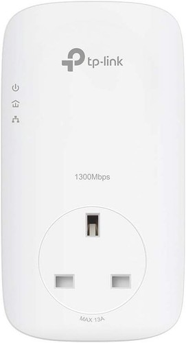 TP-Link TL-PA8033PKIT AV1300 3-Port Gigabit MIMO Powerline Adapter UK Plug - Photo 2/2