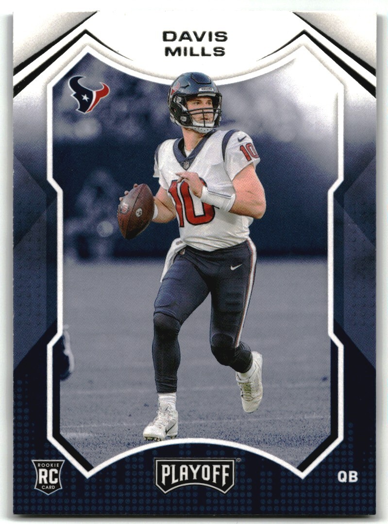 2021 Panini Playoff Davis Mills #223 RC Houston Texans