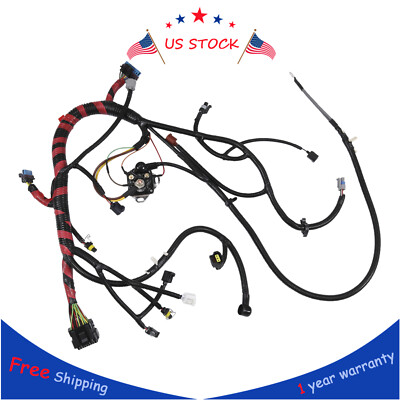 Wiring Harness w/o Cali BEFORE 12/7/98 For 7.3L 99 Ford Super Duty Engine Diesel