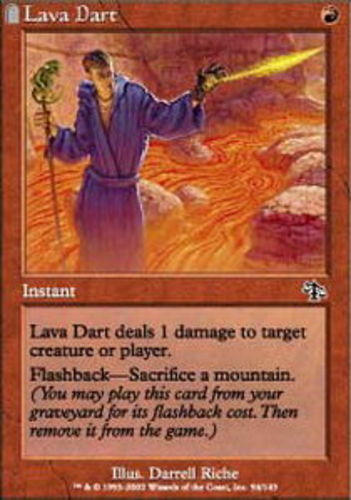 MtG 【Foil】溶岩の投げ矢【JUD】英語 1x] Lava Dart - Foil Played, English Judgment MTG Magic | eBay