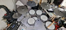 Roland Td-30module With Kit Upgrade Kv Rack Compete With Tom's Cymbals & More!