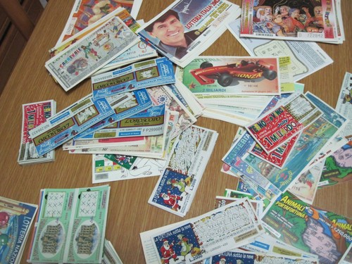 BIGLIETTI GRATTA E VINCI + BIGLIETTI LOTTERIA - Foto 6 di 6