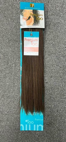 Sensationnel Premium Too 100 %Human Hair European Straight Wvg 8s inch Uk Seller - Picture 3 of 5