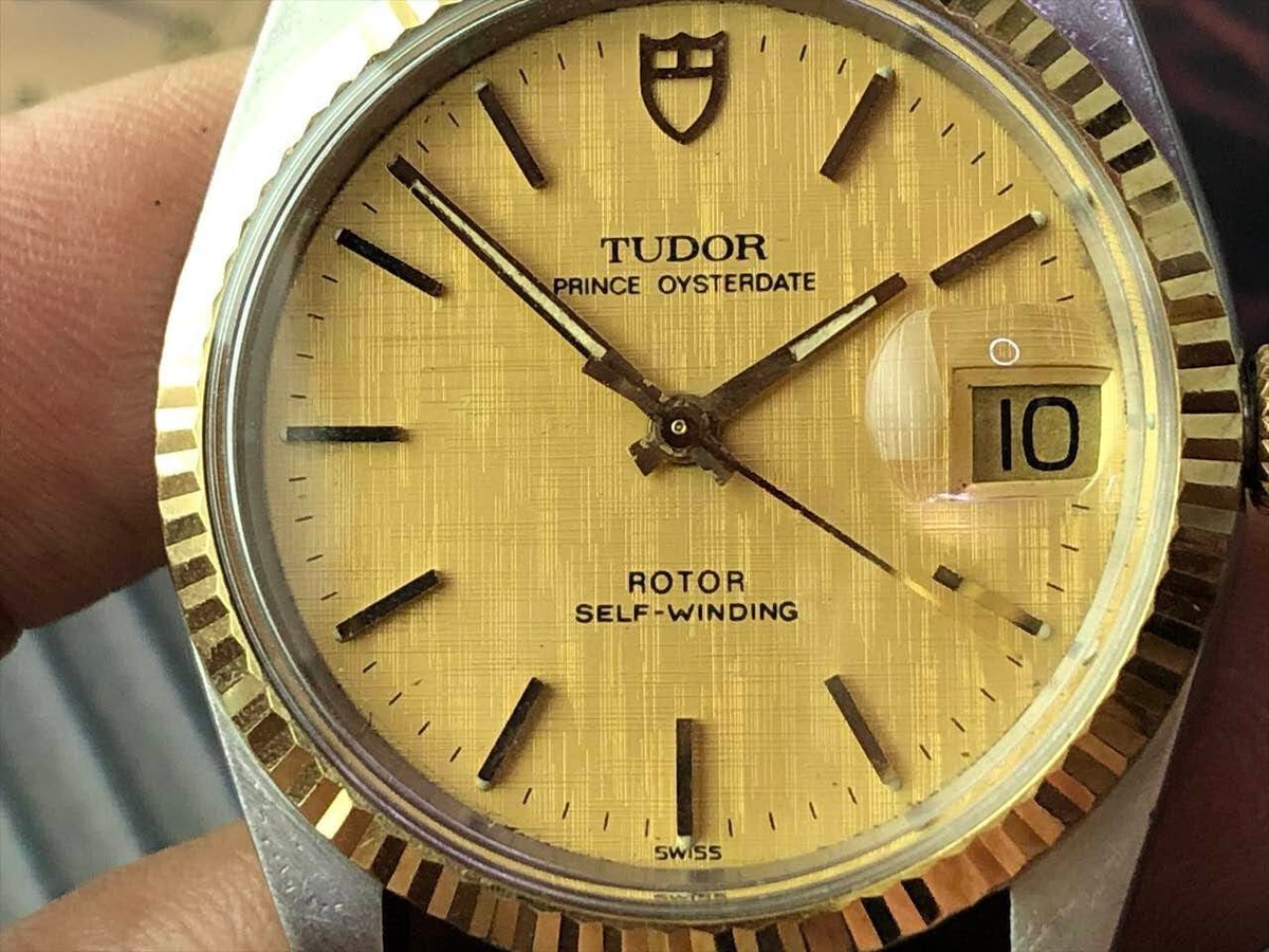 1990'S TUDOR OYSTER 74033 14K GOLD BEZEL Cal.2824-2 1990'S TUDOR OYSTER 74033 14K GOLD BEZEL Cal.2824-2